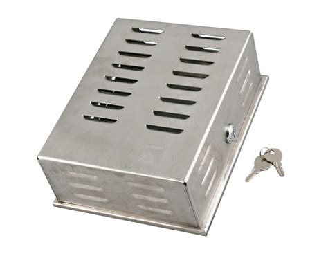 thermostat lock box metal|tamper proof thermostat lock box.